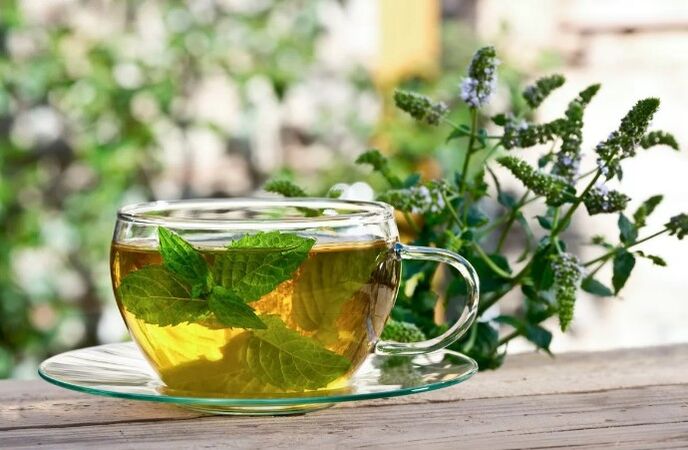 Thé à la menthe